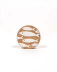 Round Organic Magnet | Fish