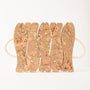 Natural Cork 5 Fish Trivet