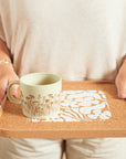 Eco Cork Tray | Flora