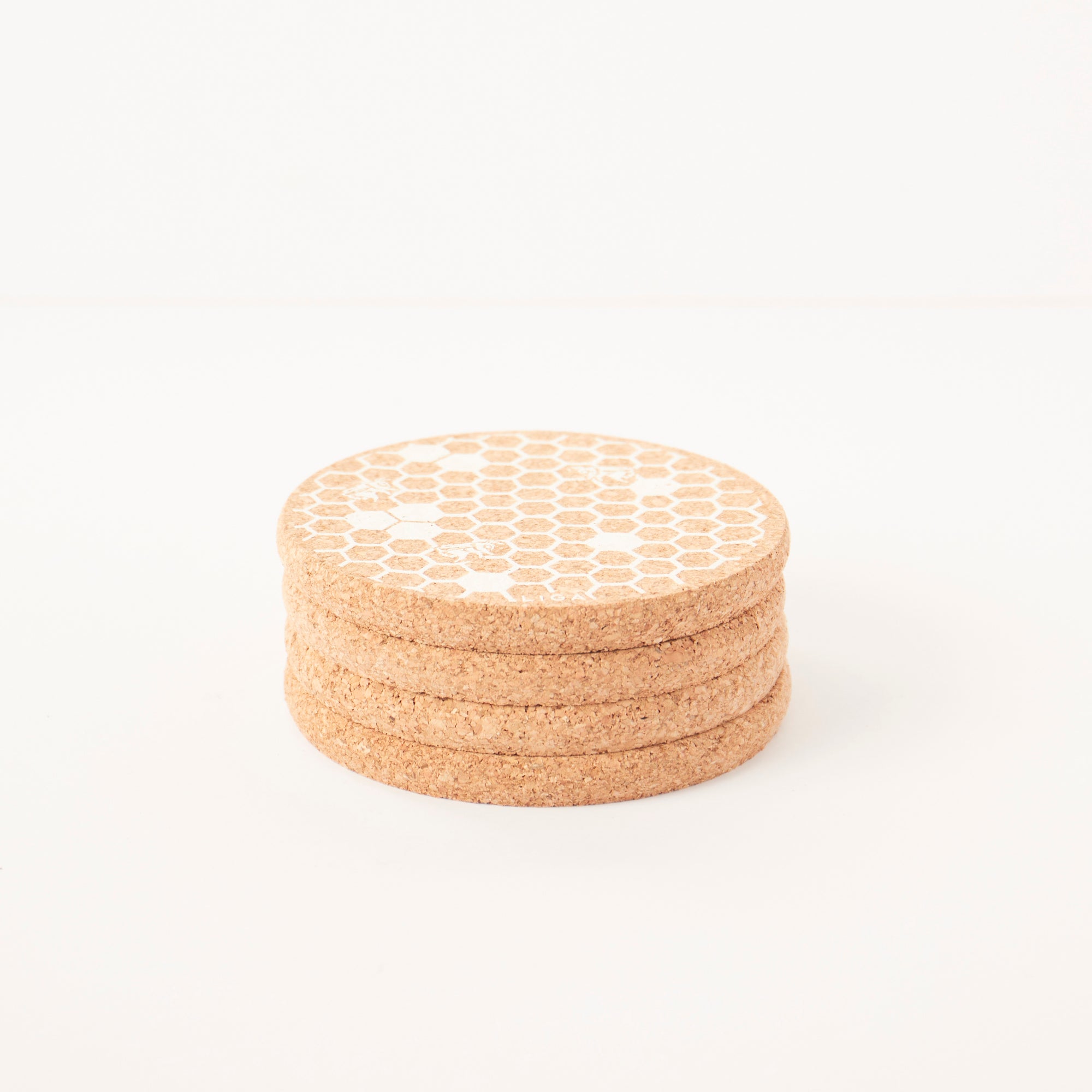 Cork Coasters | Honeycomb