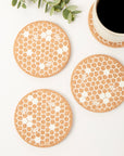 Cork Coasters | Honeycomb