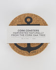 Cork Coaster | Anchor