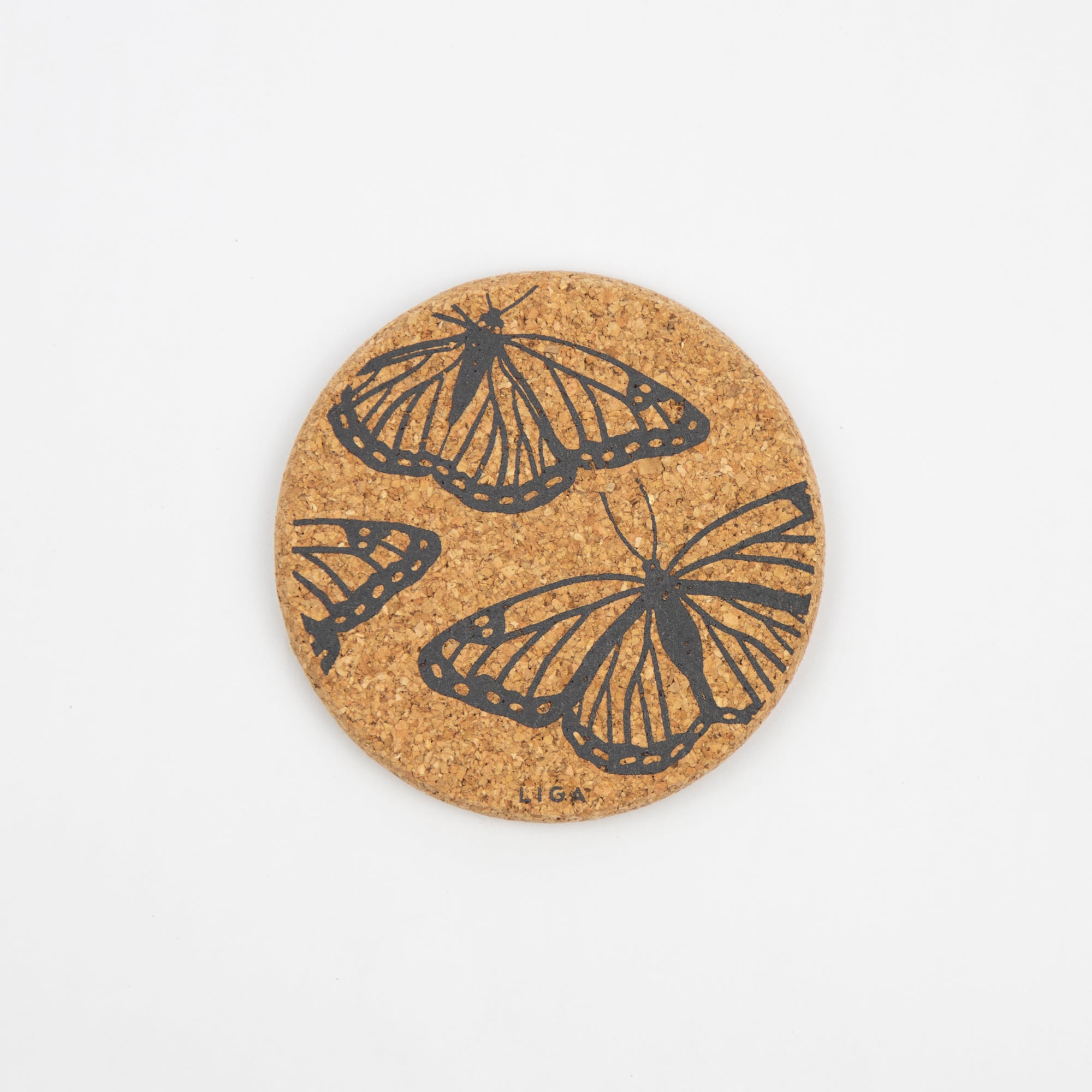 Cork Coasters | Butterflies