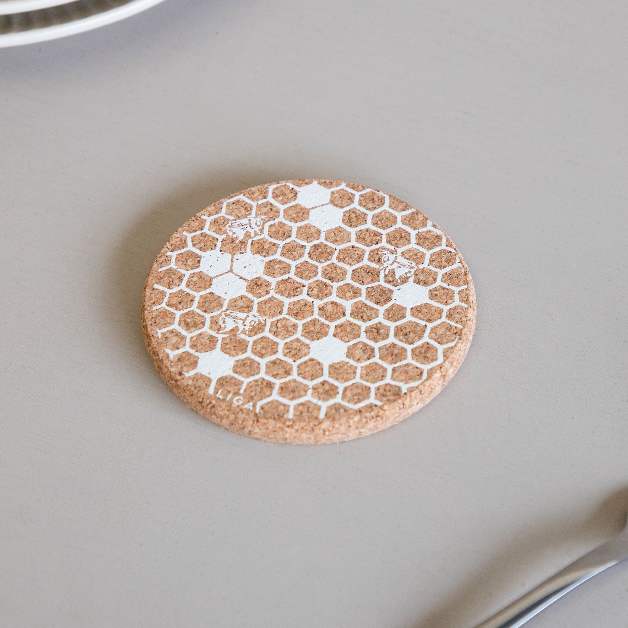 Cork Coasters | Honeycomb