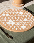 Cork Placemat | Honeycomb