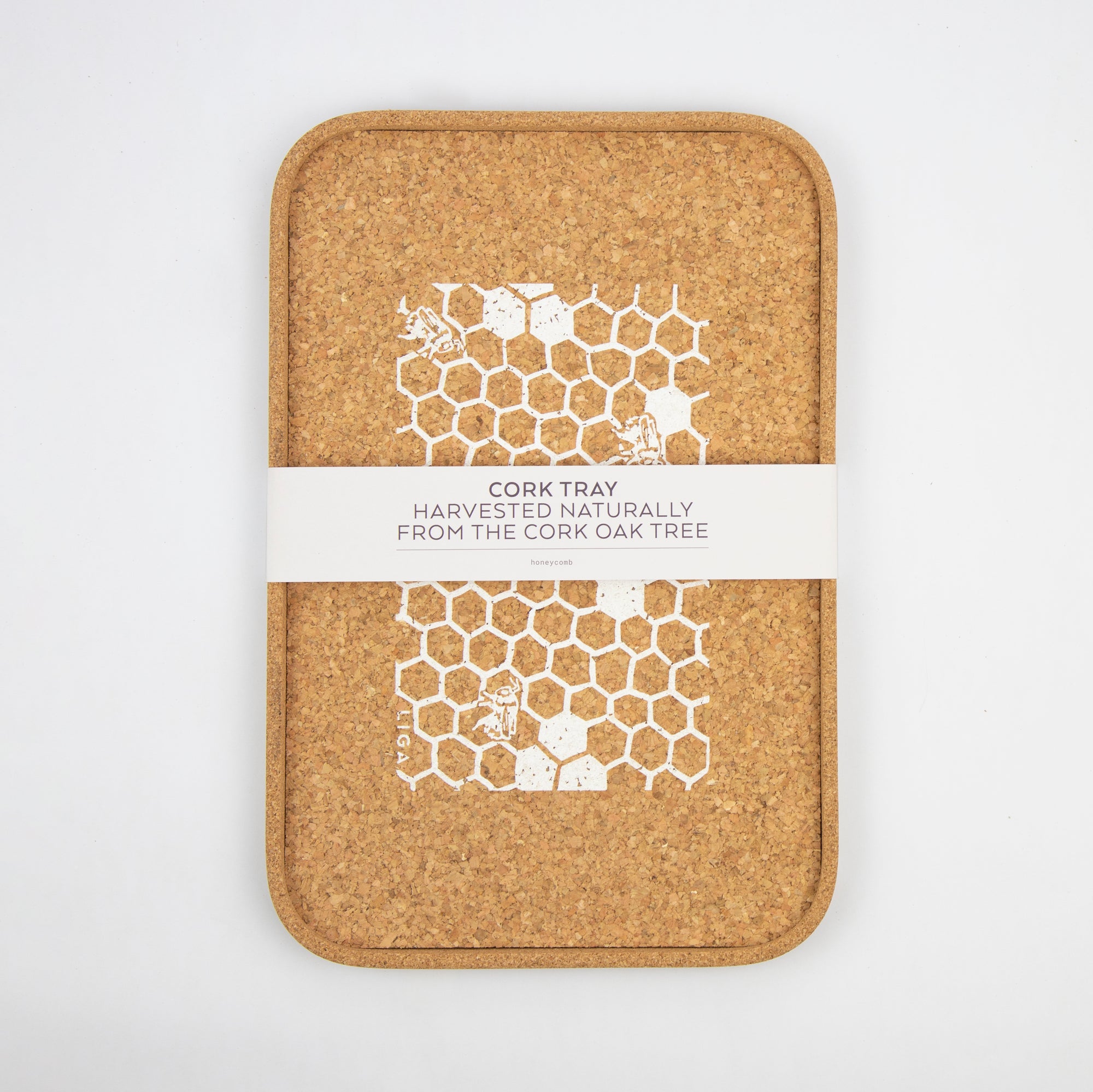 Cork Tray | Honeycomb