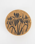 Cork Coaster | Iris