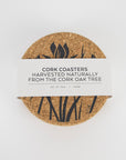 Cork Coaster | Iris