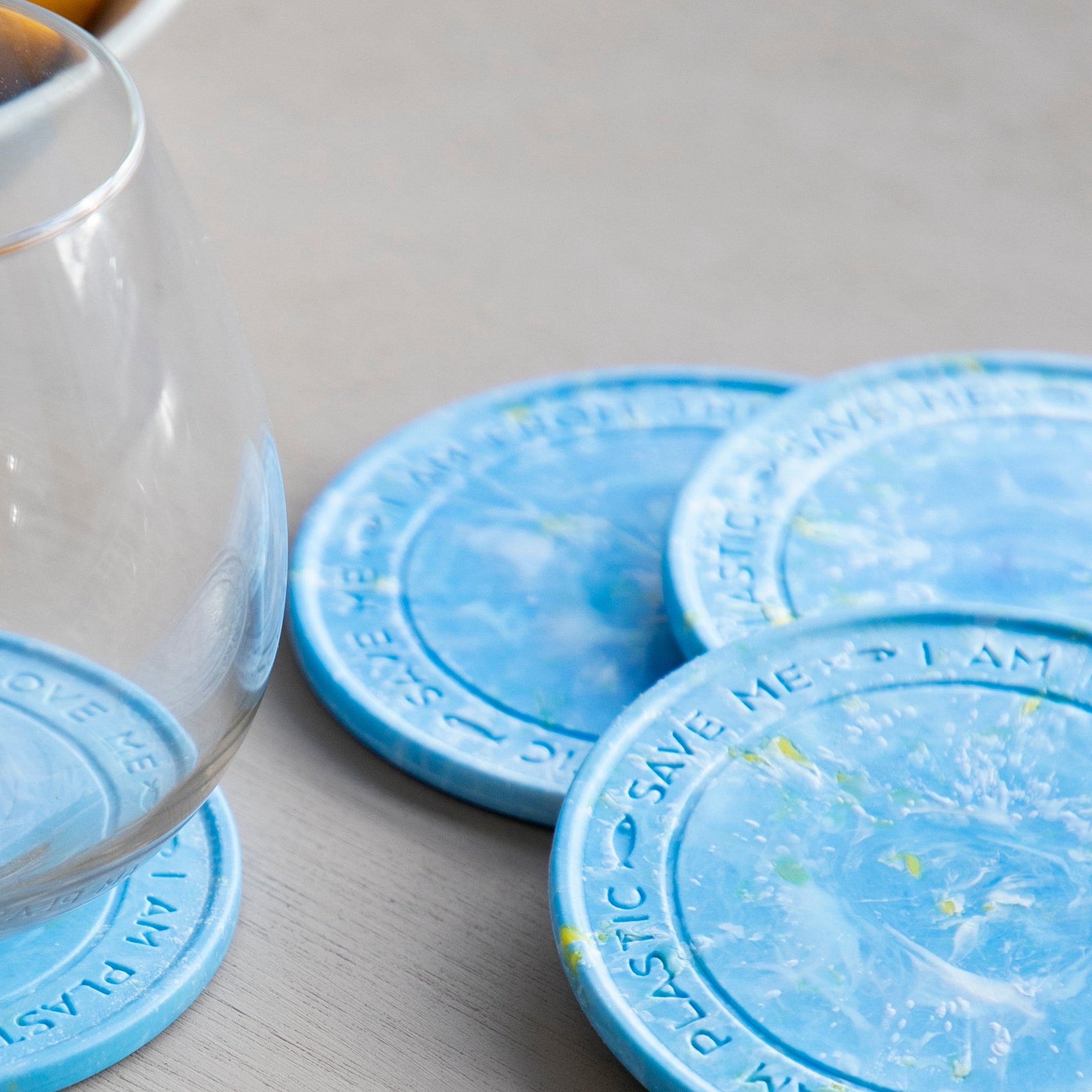 Ocean Plastic Coasters | Round