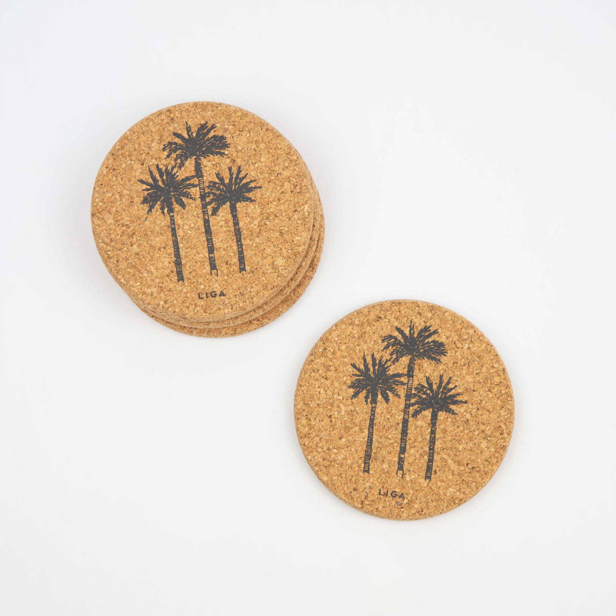 Cork Coasters | Palms