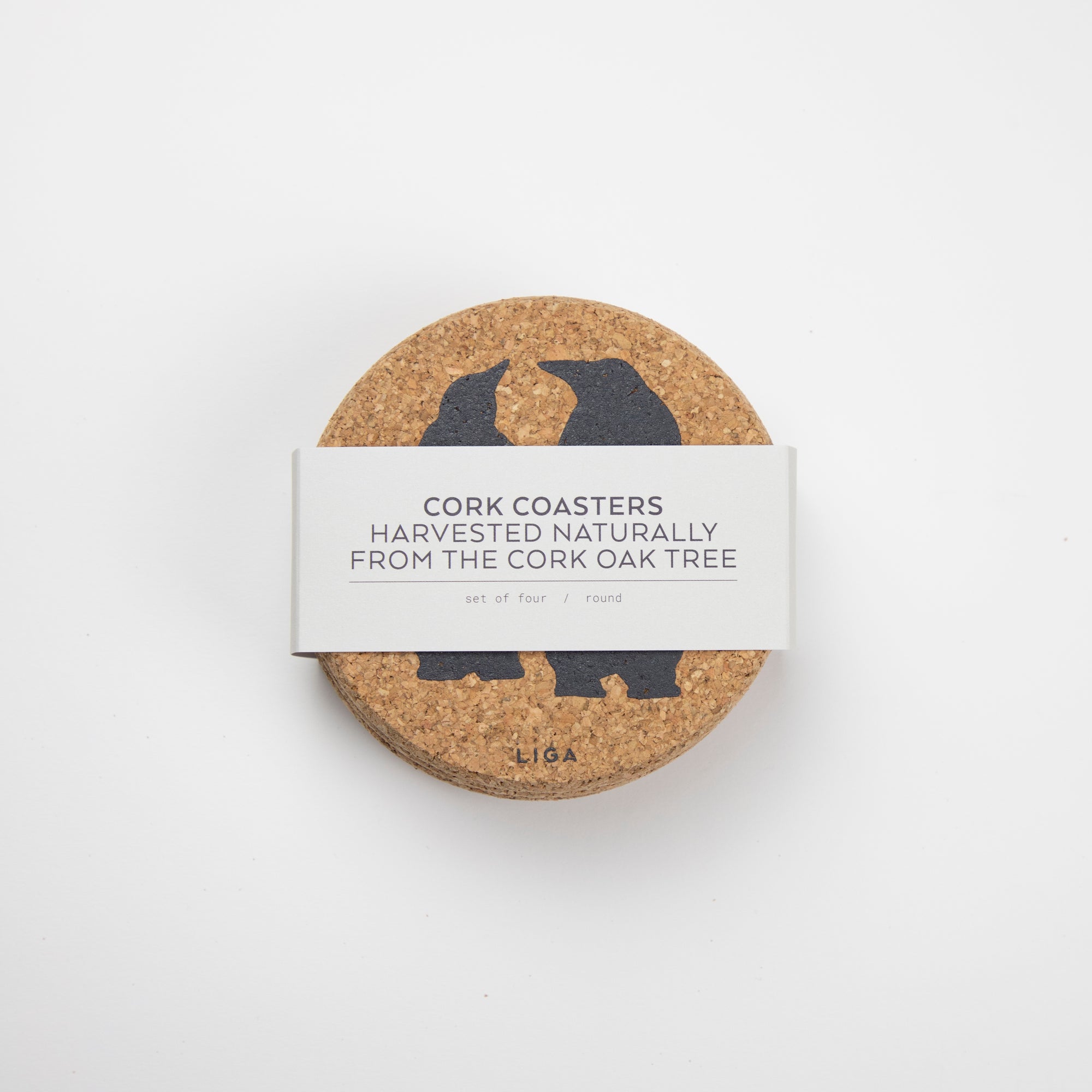 Cork Coasters | Penguin