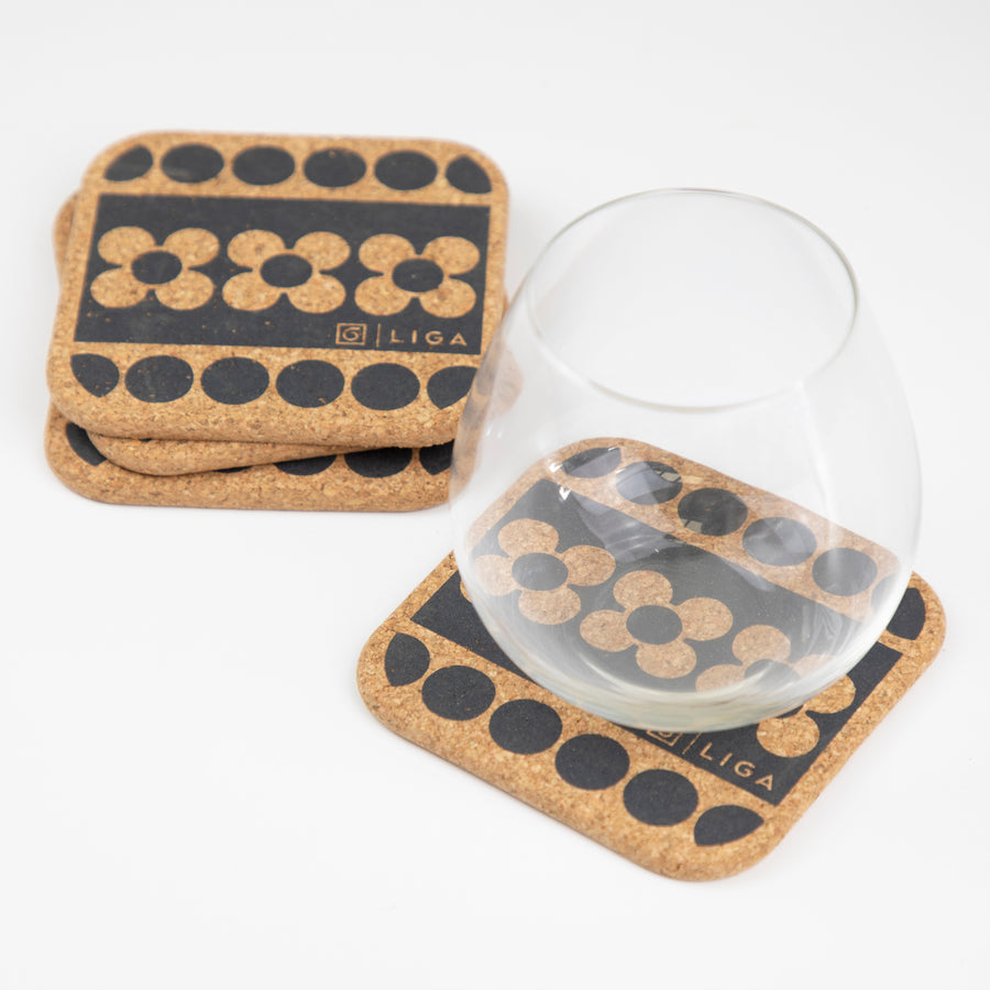 Set of 8 Hornsea Saffron Placemats + Coasters