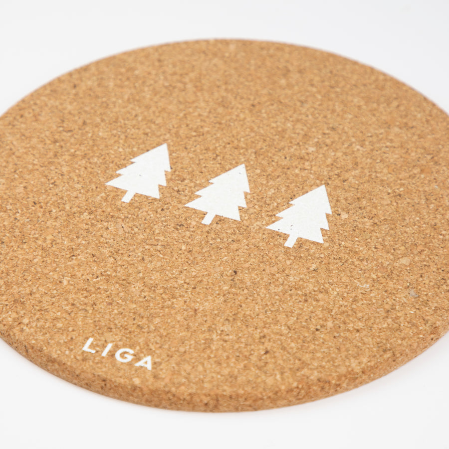 Cork Placemats | Trio Of Trees