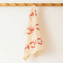 Organic Tea Towel | Red Lobster