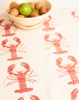 Organic Tea Towel | Red Lobster
