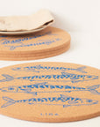 Cork Placemat - Mackerel