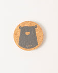Round Organic Magnet | Bear