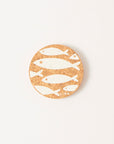 Round Organic Magnet | Fish