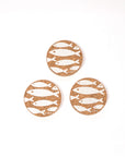 Round Organic Magnet | Fish