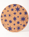 Cork Placemat - Stars Navy