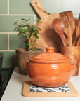 Olive & Pip | Cork and Tile Trivet, Tea Towel and Dishcloths