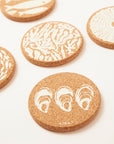 Cork Coasters | Oyster