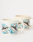 Set of Two Mugs | Swimming Penguins