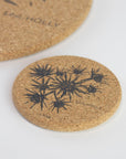 Cork Coaster | Sea Holly