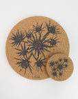 Cork Placemat | Sea Holly