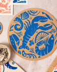 Cork Placemat - Seafood Platter