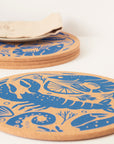 Cork Placemat - Seafood Platter