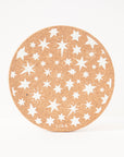 Cork Placemats 30cm | Stars