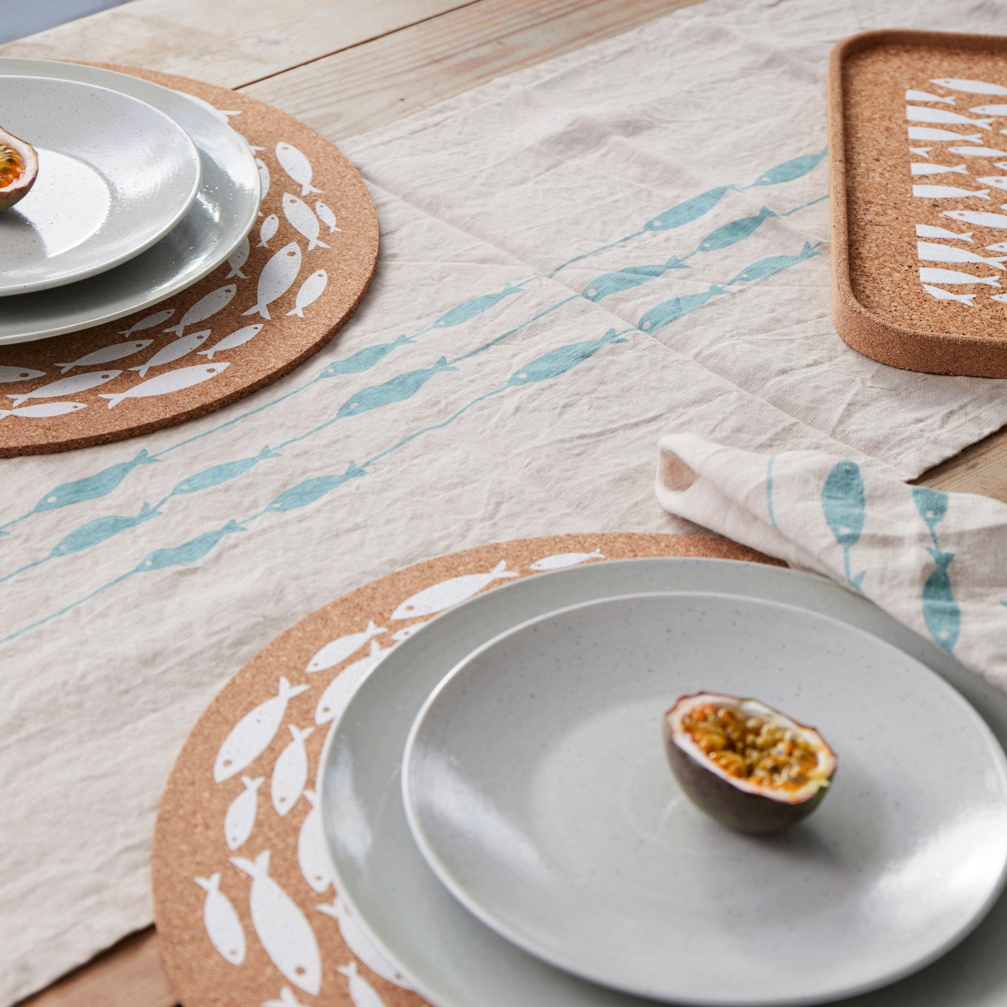 Fish Table Linen Set | Table S/8