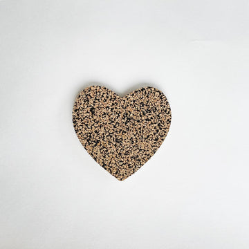 Dash cork heart magnet