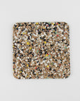 Recycled Beach Clean Square Coasters. set of 4