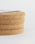 Eco friendly cork Coasters. Crab design