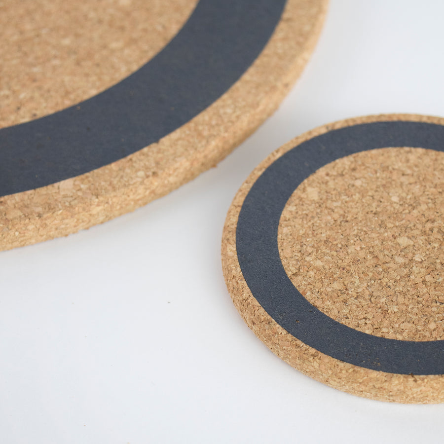 Eco friendly cork coasters. Earth Design