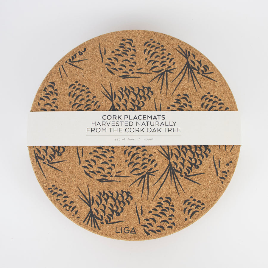 Cork Placemats | Pinecone