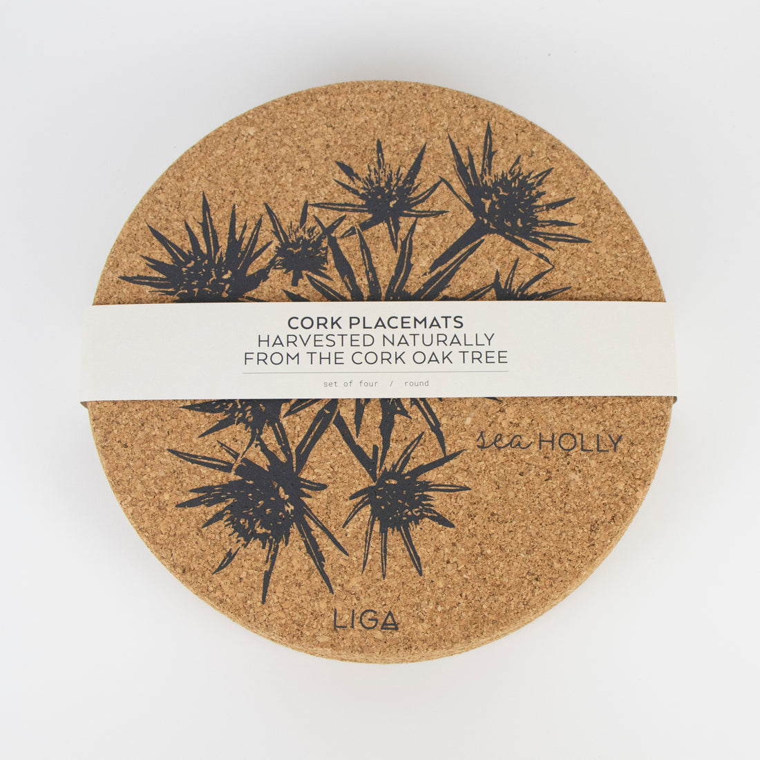 Cork Placemats | Sea Holly