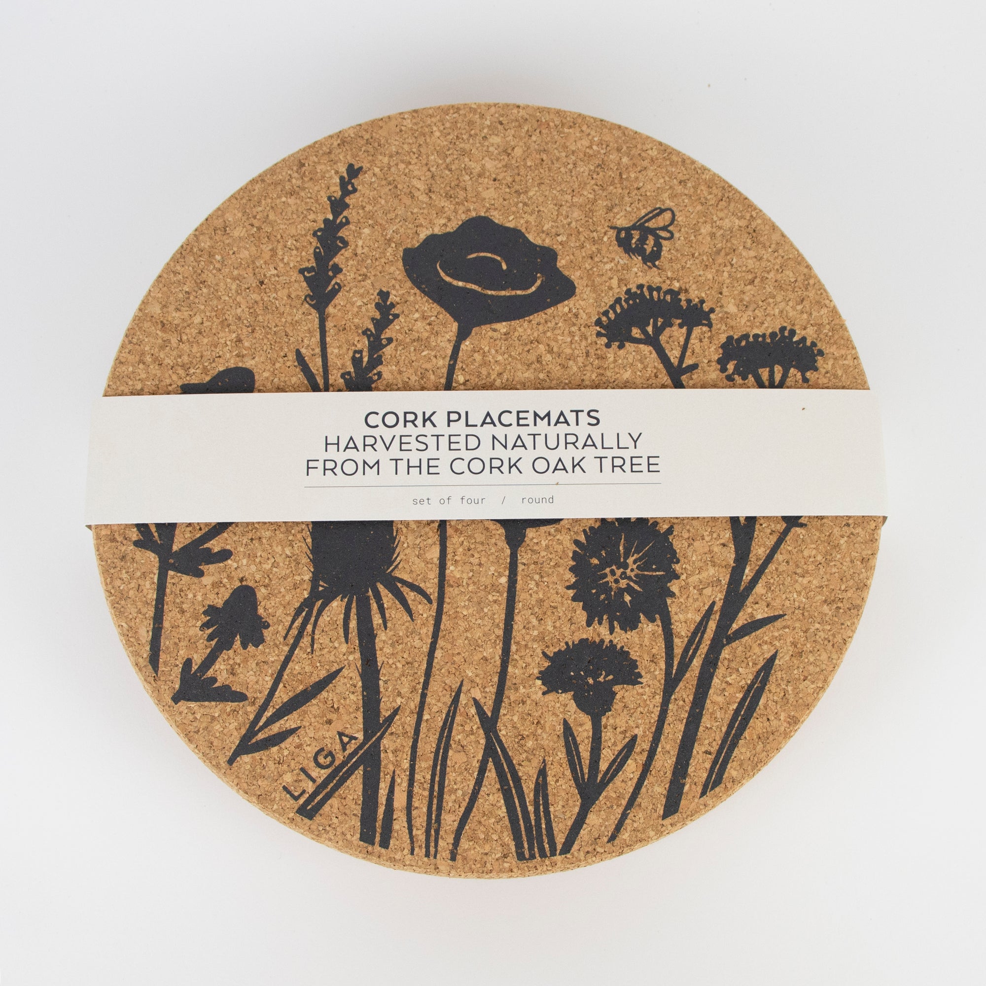 Cork Placemats | Wildflower
