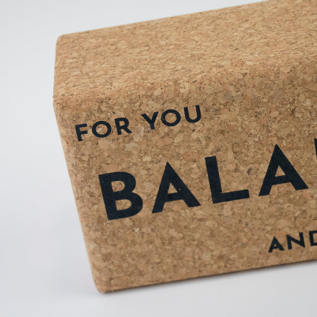 Sustainable Yoga Block with Balance design