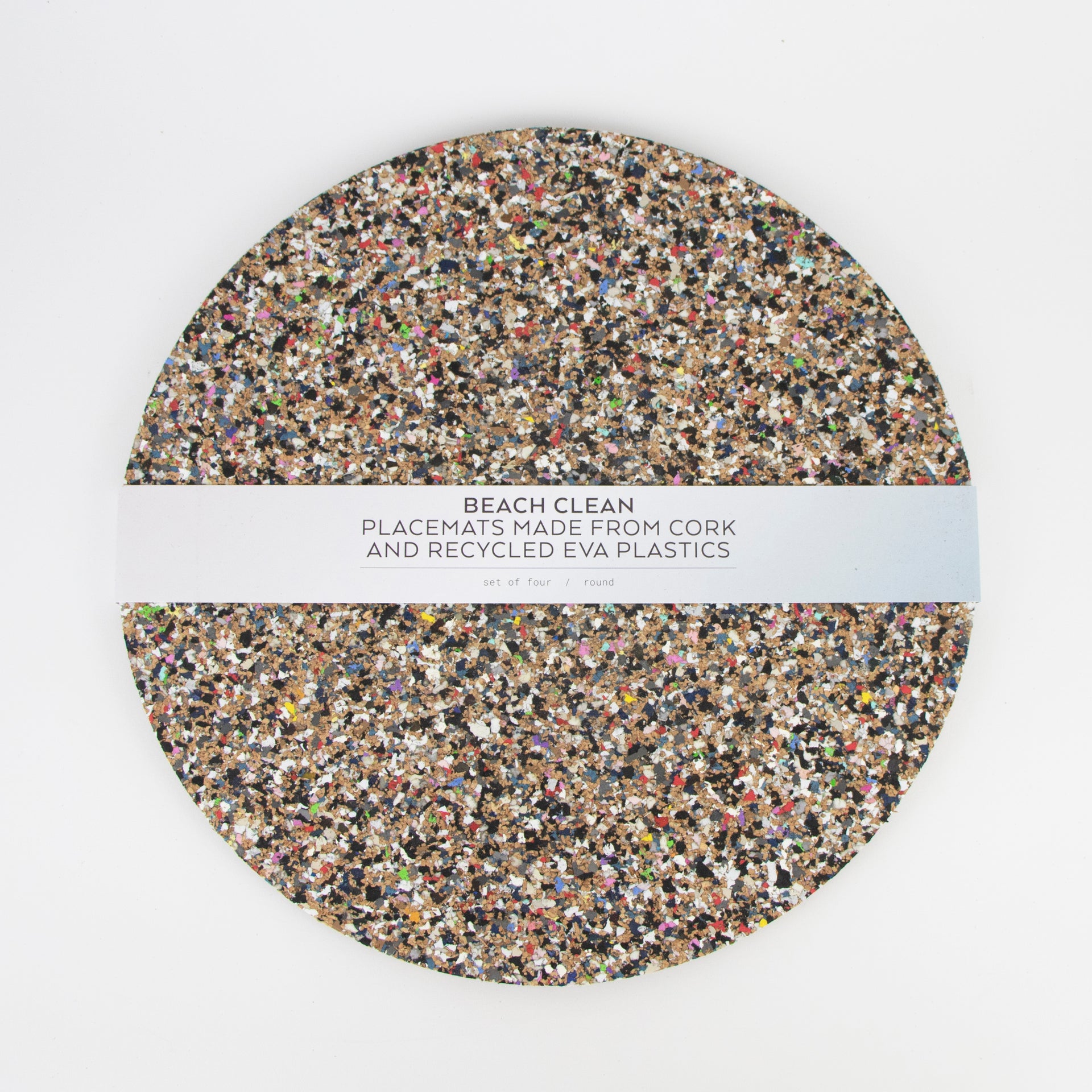 Beach Clean Placemats Round