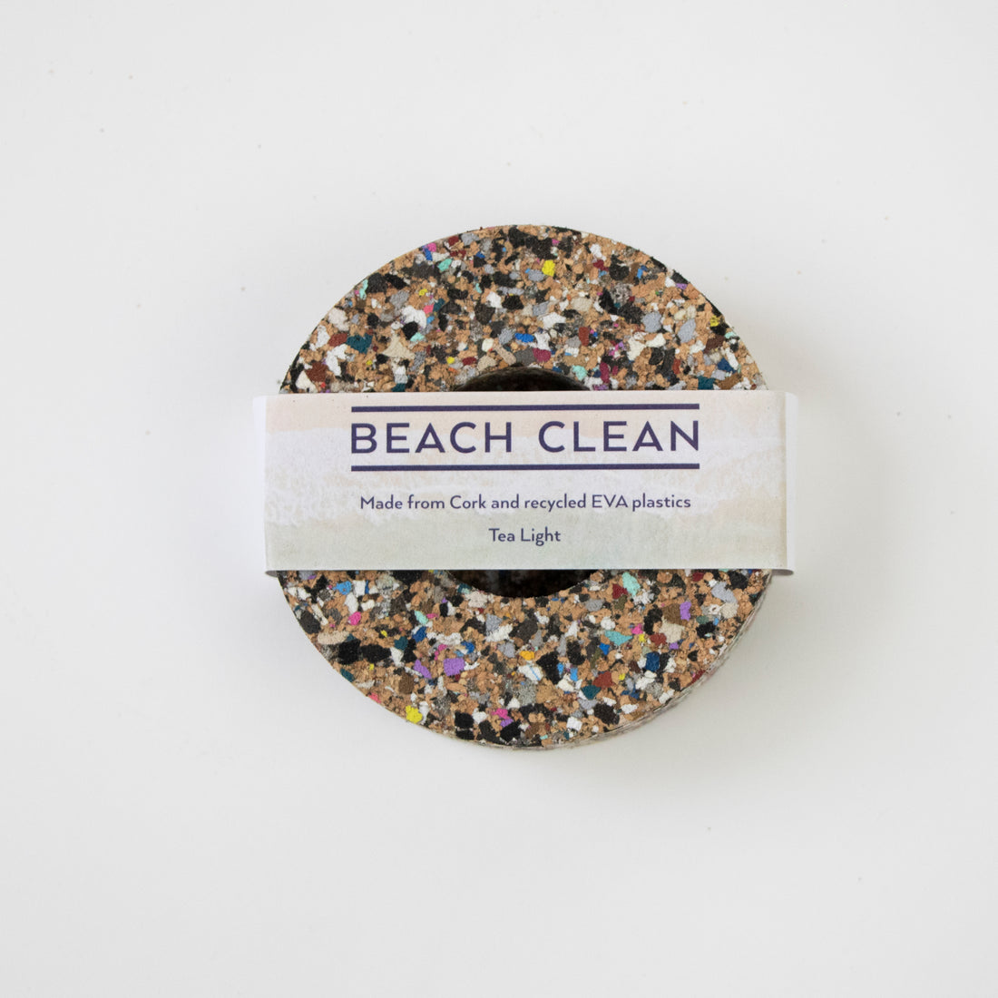 Beach Clean eco friendly tea light holder