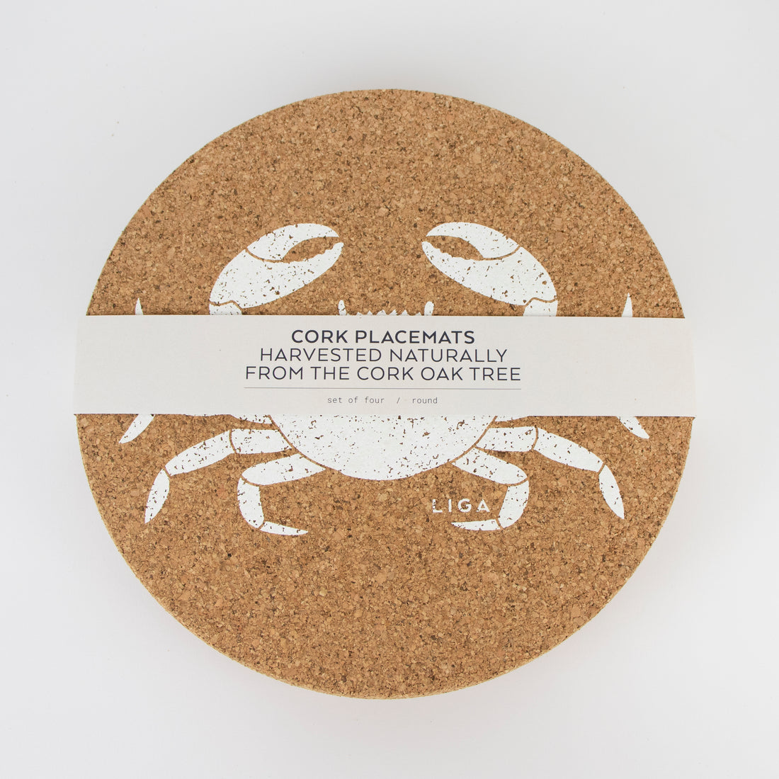 Cork Placemats | Crab