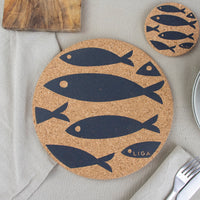 Cork Placemats | Fish