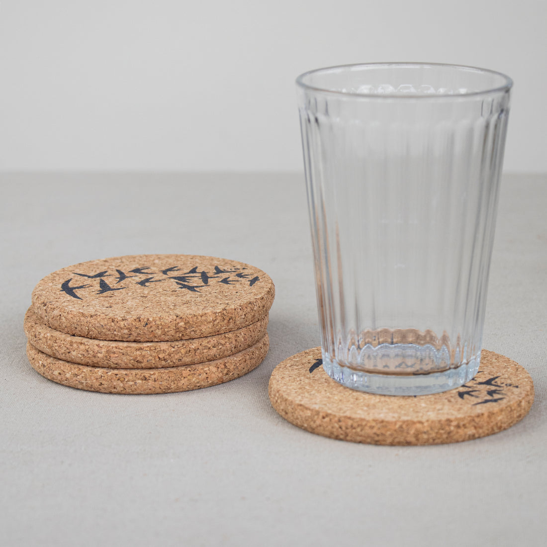 Cork Coasters | Swallows