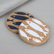Cork Coasters | Fish