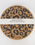 Cork Placemats | Leopard
