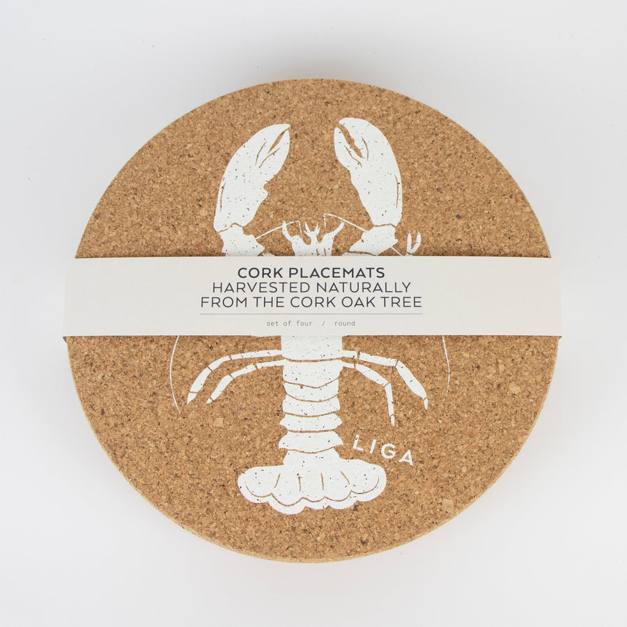Cork Placemats | Lobster