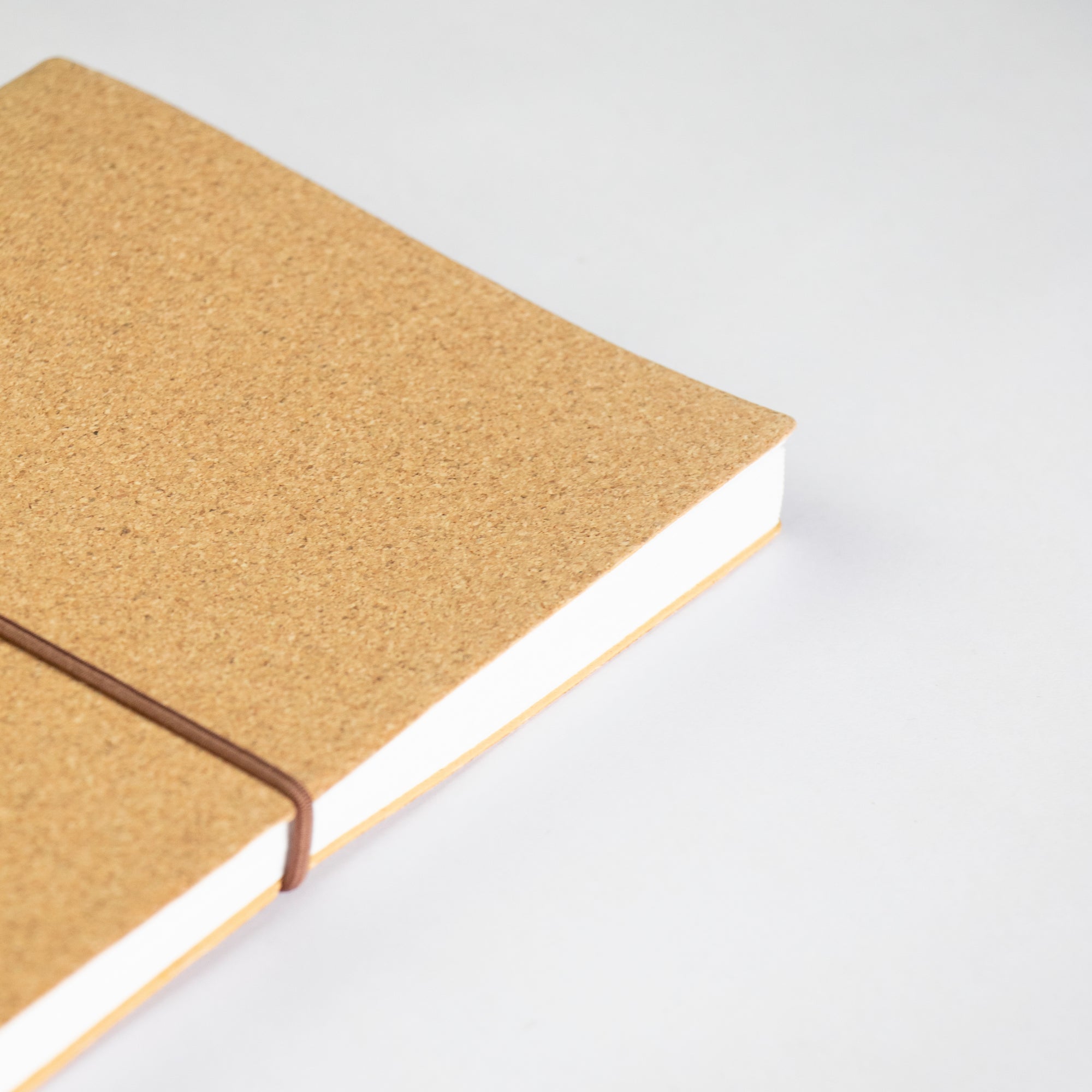 Sustainable cork A5 notebook, sand range